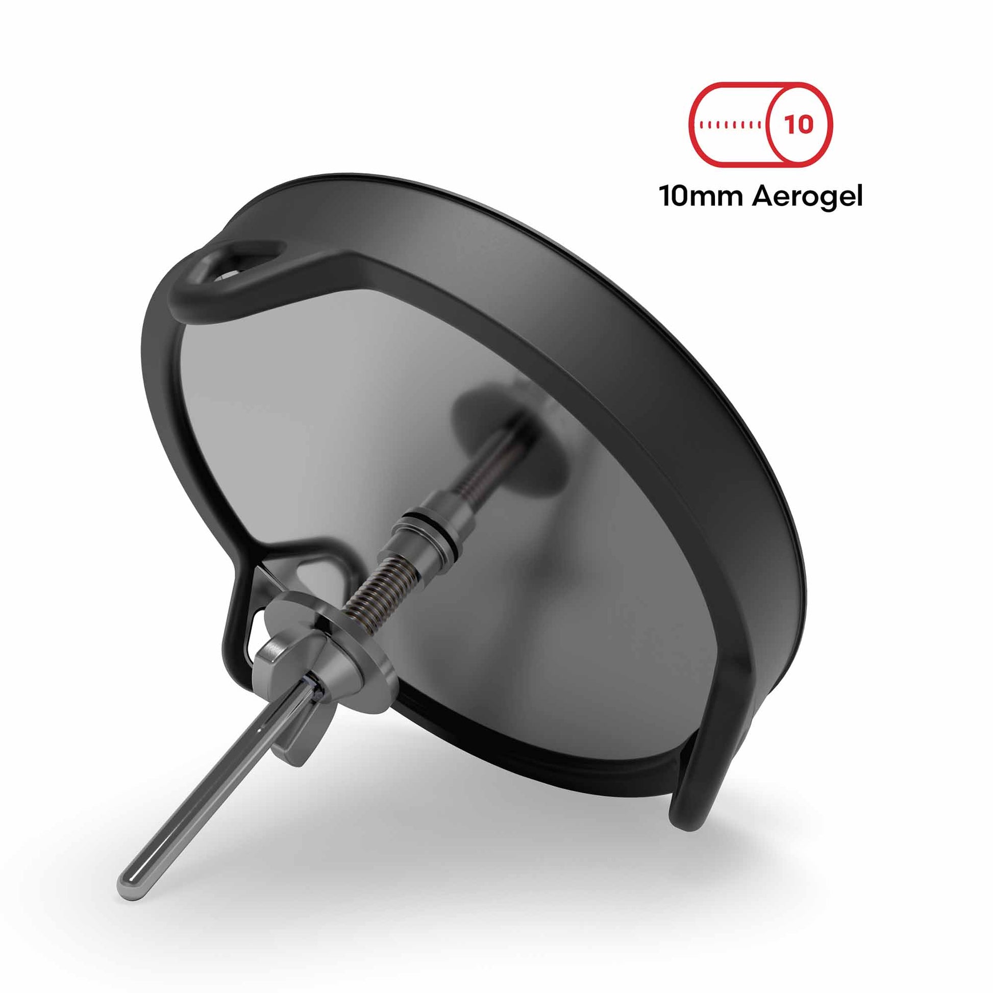 Heat Shield (mount), 3/4 view rear